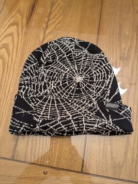 Sheisty Men's /Women  Web Black Beanie New No tag One Size